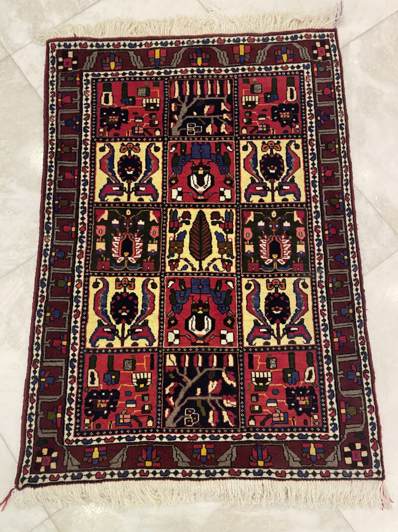 150X108 Persian Bakhtiari Rug سجاد فارسي بختياري