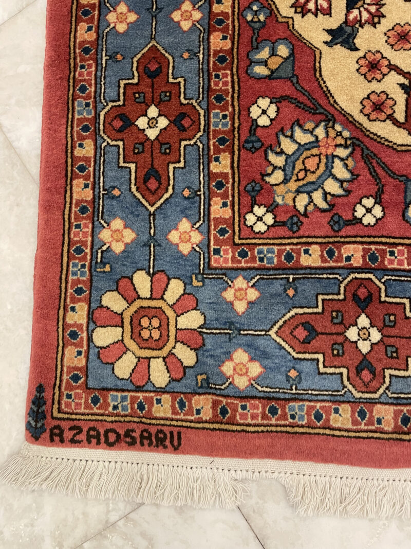 202X147 Persian Tabriz Rug سجادة فارسيه سلطان أباد - Image 3