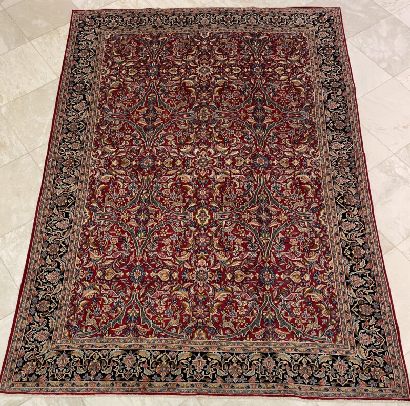 431X309 Persian Kerman Rug سجادة فارسيه كرمان