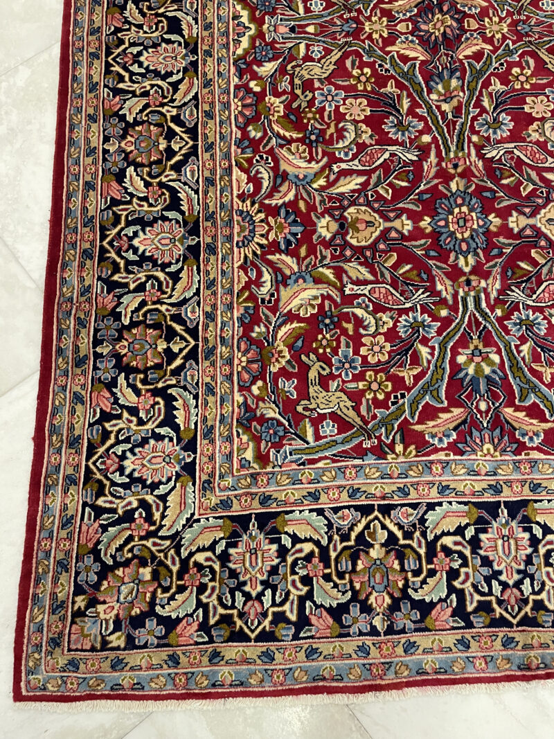 431X309 Persian Kerman Rug سجادة فارسيه كرمان - Image 2