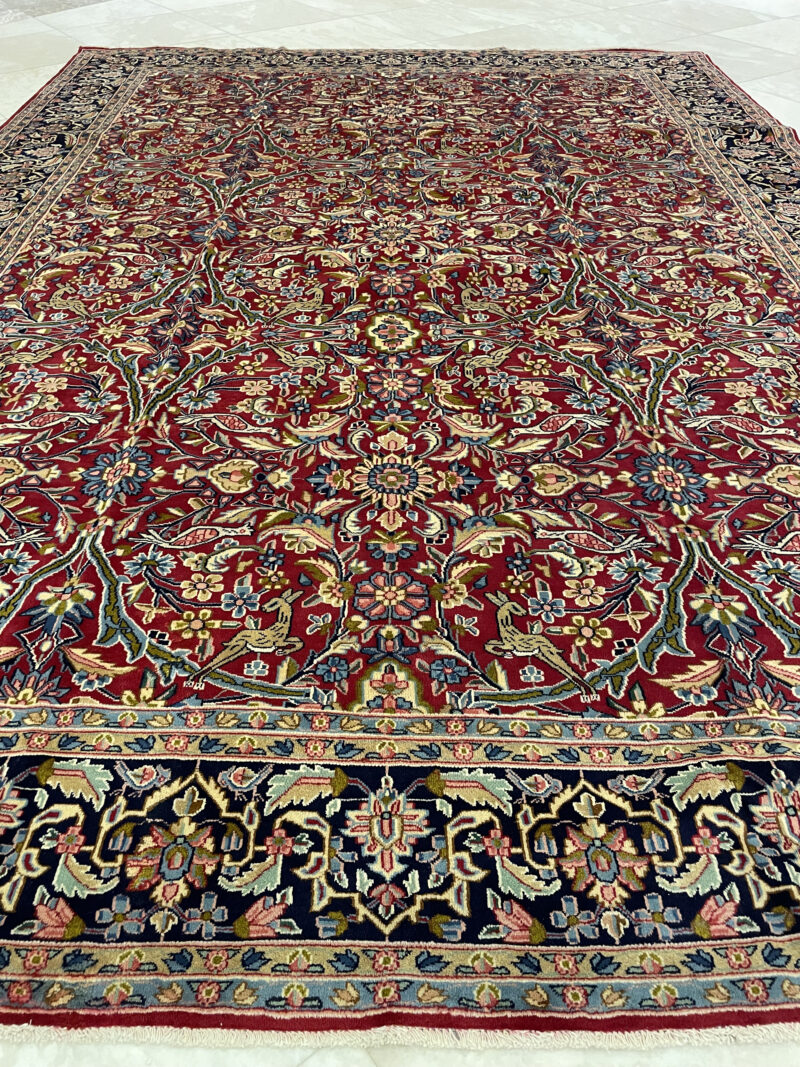 431X309 Persian Kerman Rug سجادة فارسيه كرمان - Image 3