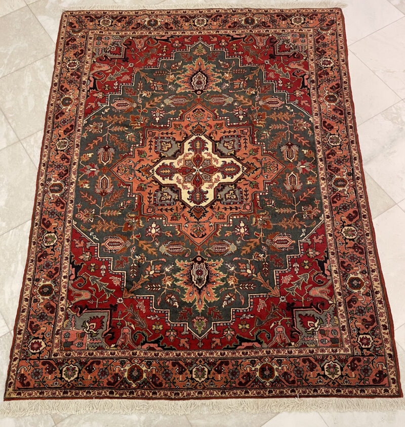 345X251 Persian Hireiz rug سجادة هريس
