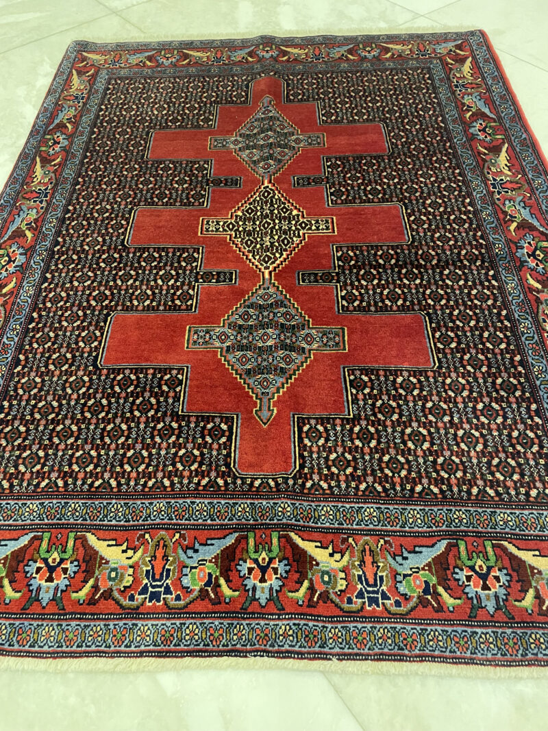 168X125 Persian Sanandaj Rug سجادة فارسيه سنندج - Image 2