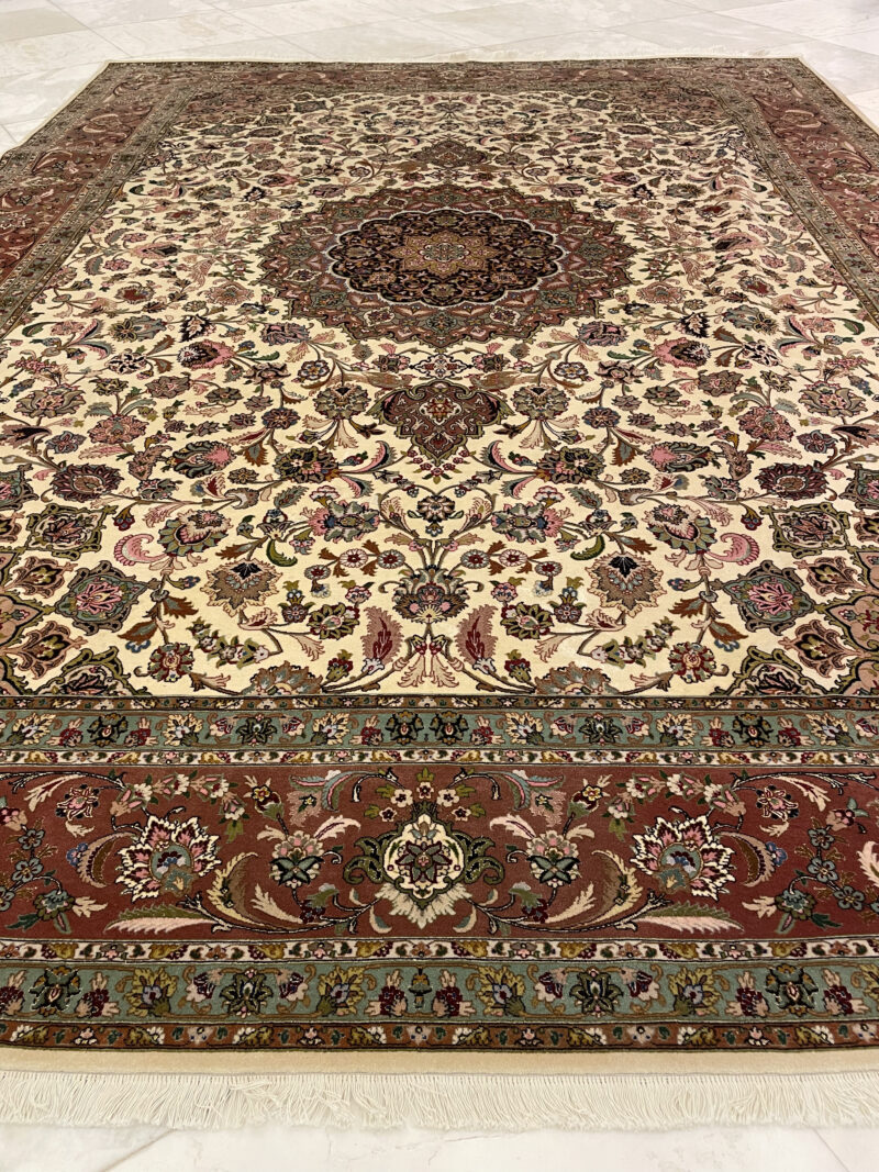 405x305 Persian Tabriz Rug سجادة فارسيه تبريز - Image 2