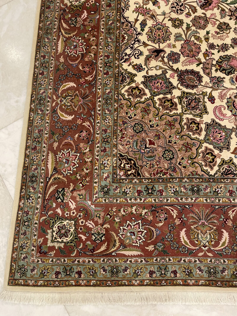 405x305 Persian Tabriz Rug سجادة فارسيه تبريز - Image 5