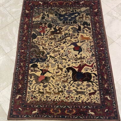 313X213 Persian Bakhtiari Rug سجاد فارسي بختياري