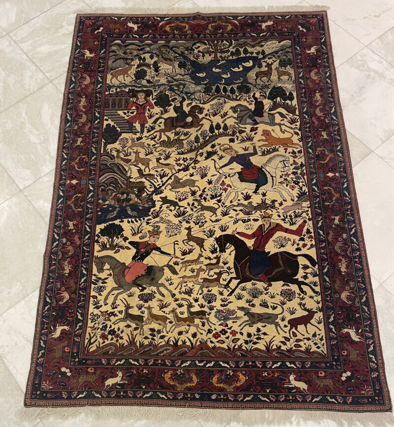 313X213 Persian Bakhtiari Rug سجاد فارسي بختياري
