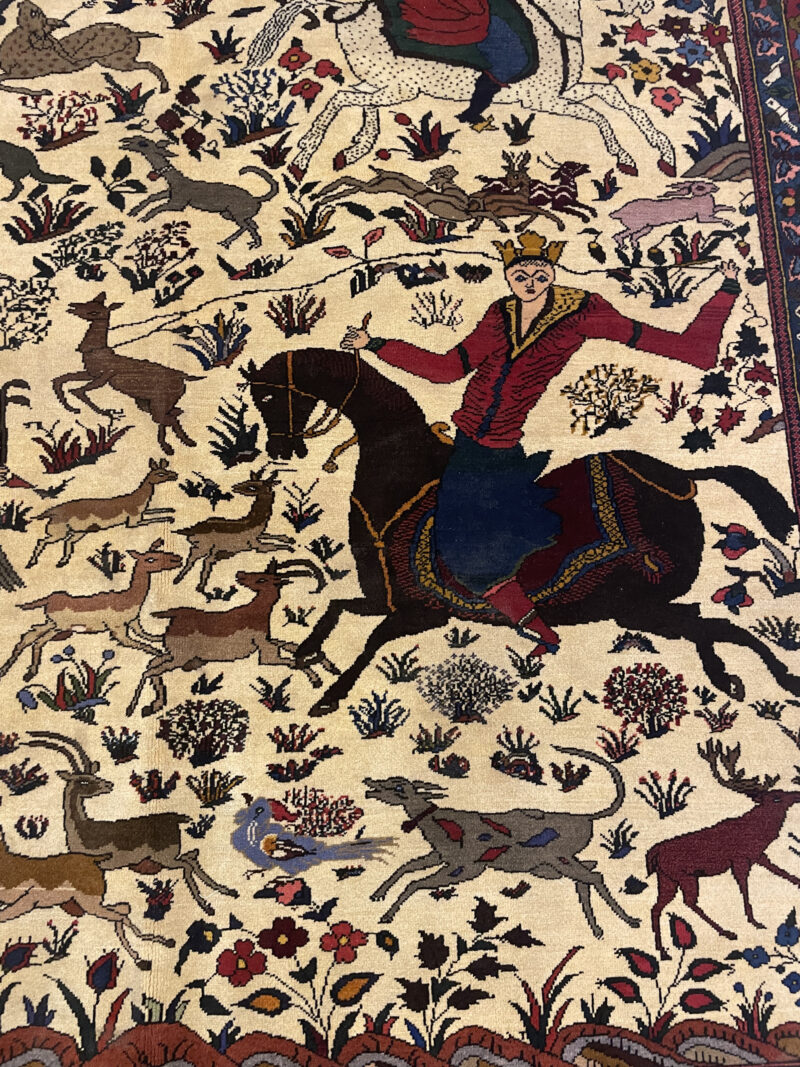 313X213 Persian Bakhtiari Rug سجاد فارسي بختياري - Image 4