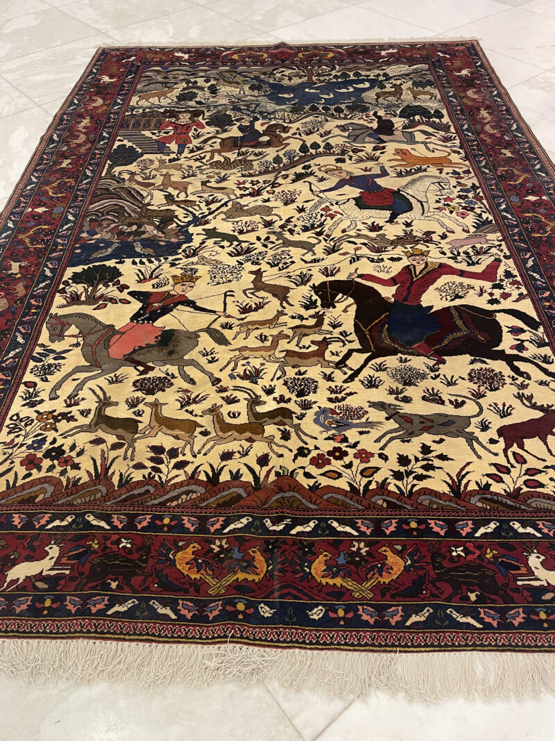 313X213 Persian Bakhtiari Rug سجاد فارسي بختياري - Image 2