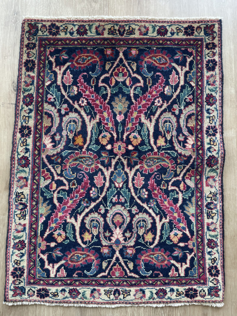 85X63 Antique  Persian Hamdan Rug سجادة فارسيه همدان انتيك
