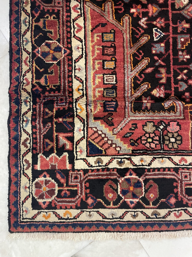3X1.5 Persian Hamdan Rug سجادة فارسيه همدان - Image 3
