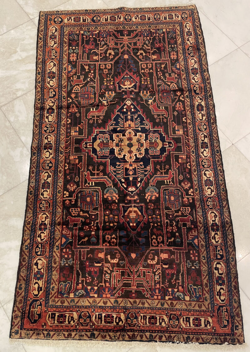 283X154 Persian Hamdan Rug سجادة فارسيه همدان
