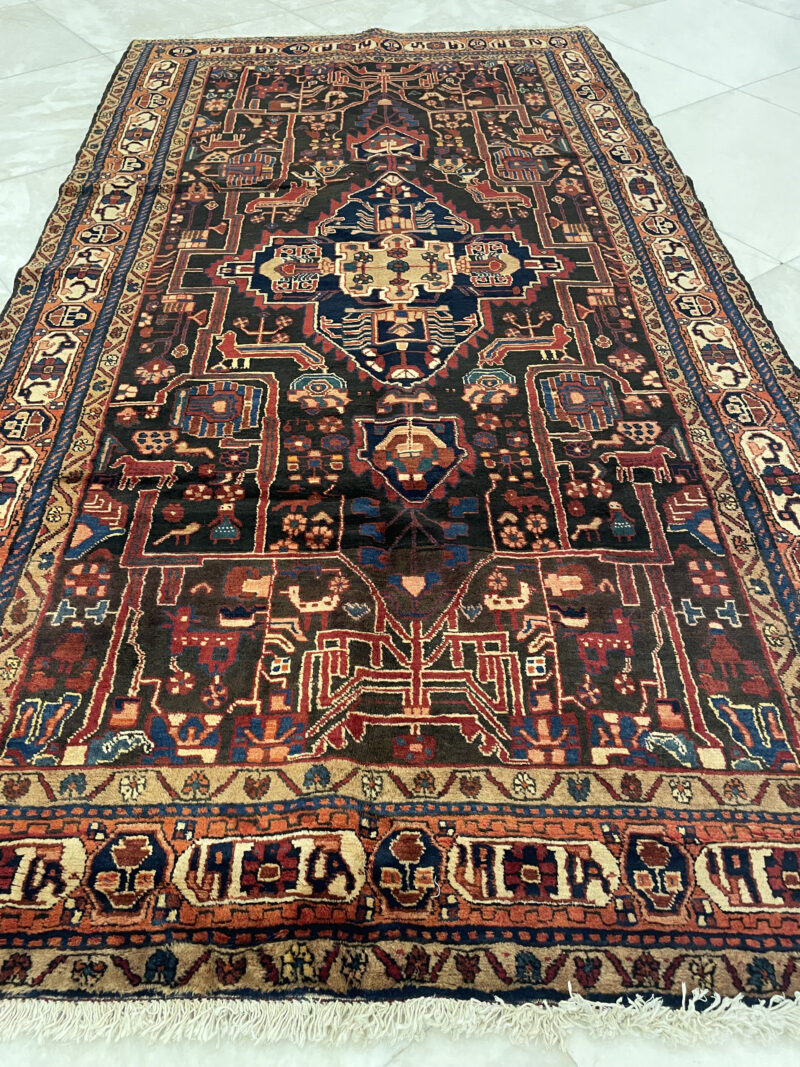 283X154 Persian Hamdan Rug سجادة فارسيه همدان - Image 3
