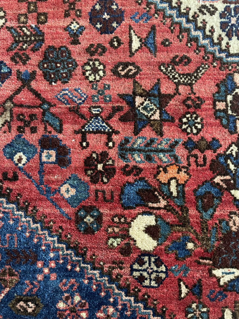 157X104 Antique Abadeh rug سجادة آباديه - Image 3