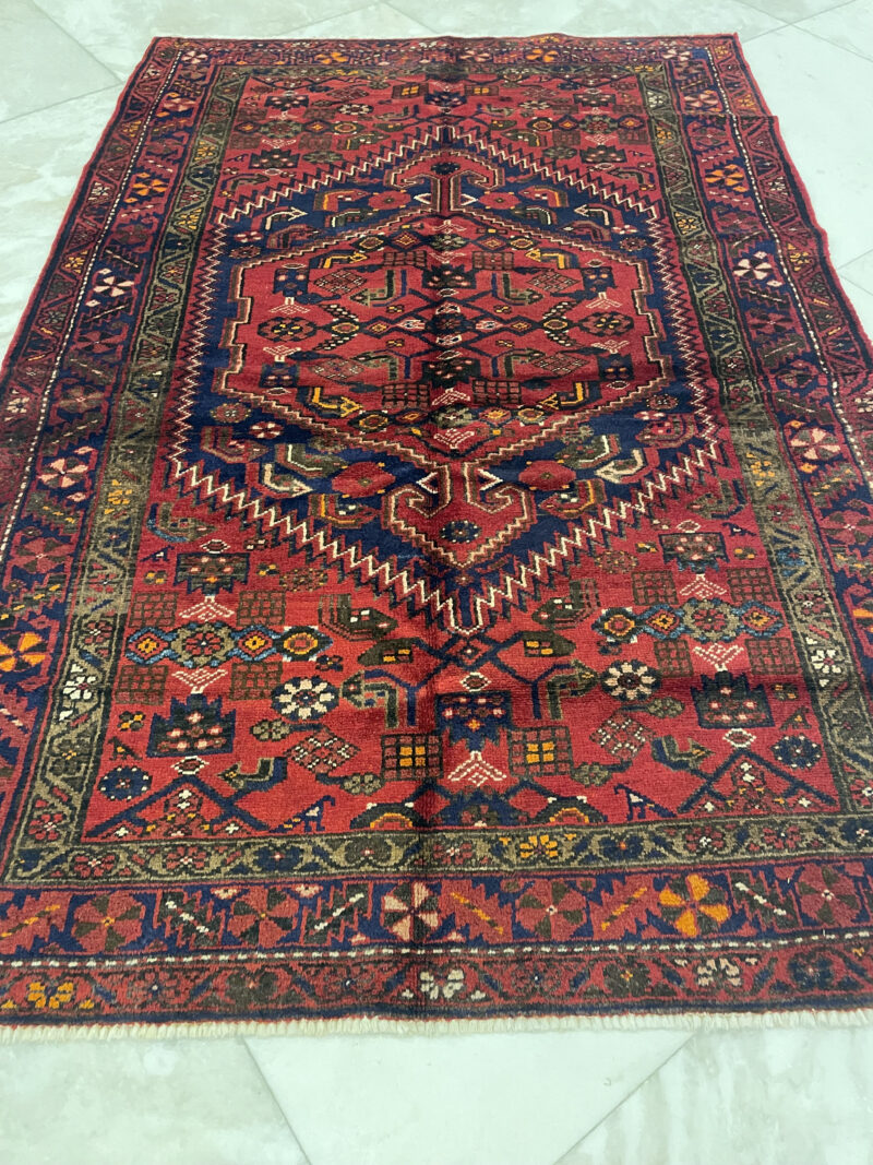 210X140 Persian Hamdan Rug سجادة فارسيه همدان - Image 2
