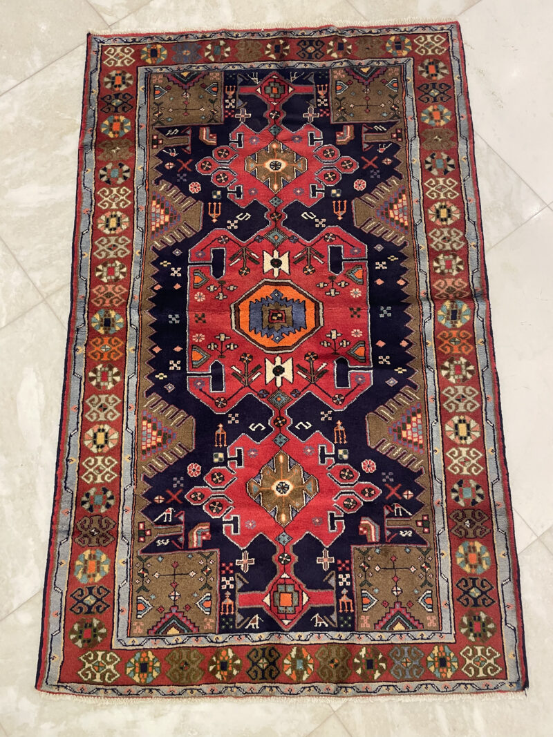 203X126 Persian Hamdan Rug سجادة فارسيه همدان