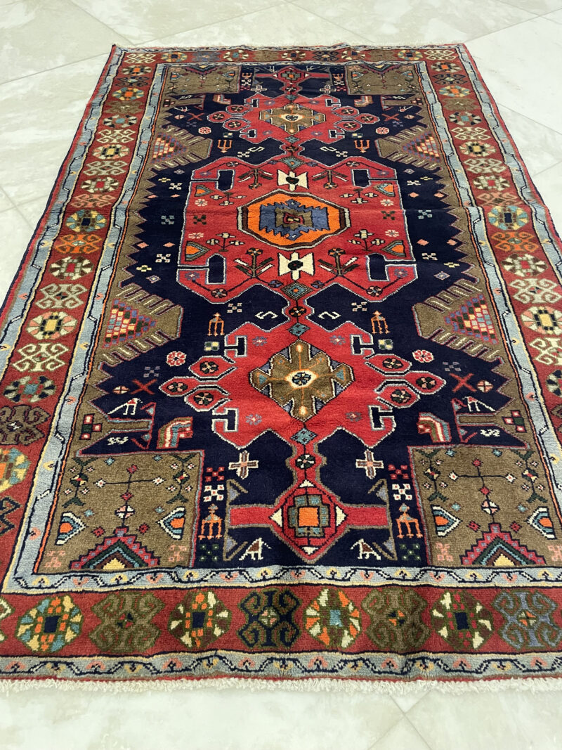 203X126 Persian Hamdan Rug سجادة فارسيه همدان - Image 3