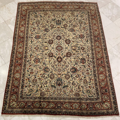 380X278 Persian Tabriz Rug سجادة فارسيه تبريز