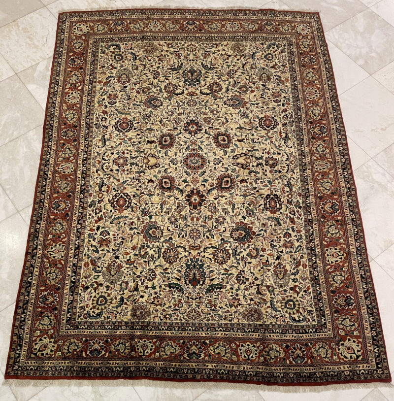 380X278 Persian Tabriz Rug سجادة فارسيه تبريز