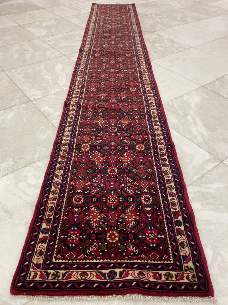 490X82 Persian Hamdan Rug سجادة ممر فارسيه همدان