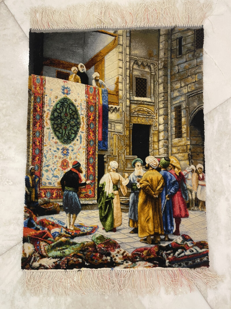 78X57 Persian Tabriz Rug سجادة فارسيه تبريز