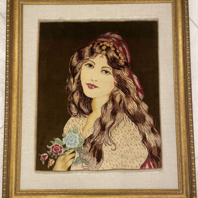 105x89 Persian Tabriz Rug سجادة فارسيه تبريز