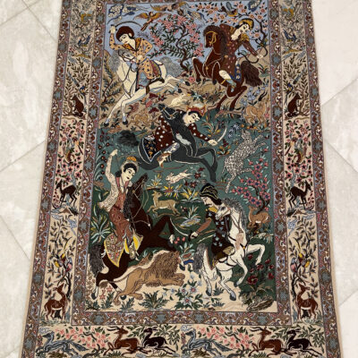 205X132 Persian Asfhan Rug سجادة فارسيه أصفهان