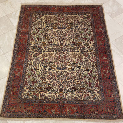 384X290 Persian Hamdan Rug سجادة فارسيه همدان ساروق