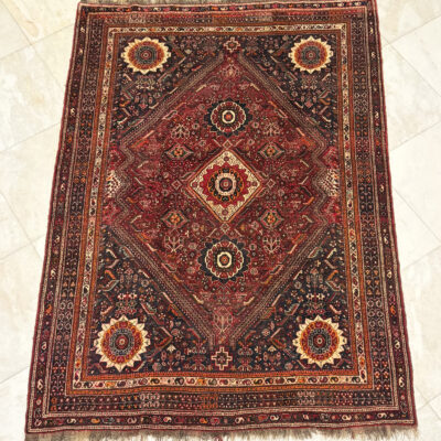 312x 217 Qashqi Persian rug سجادة قاشقي