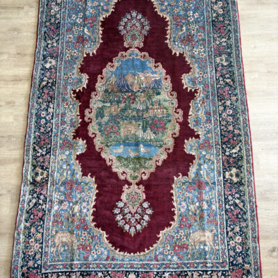 230X142 Kerman Persian Rug سجادة كرمان فارسية