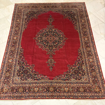 4.87X355 Rarer Persian Kashan Rug سجادة كاشان