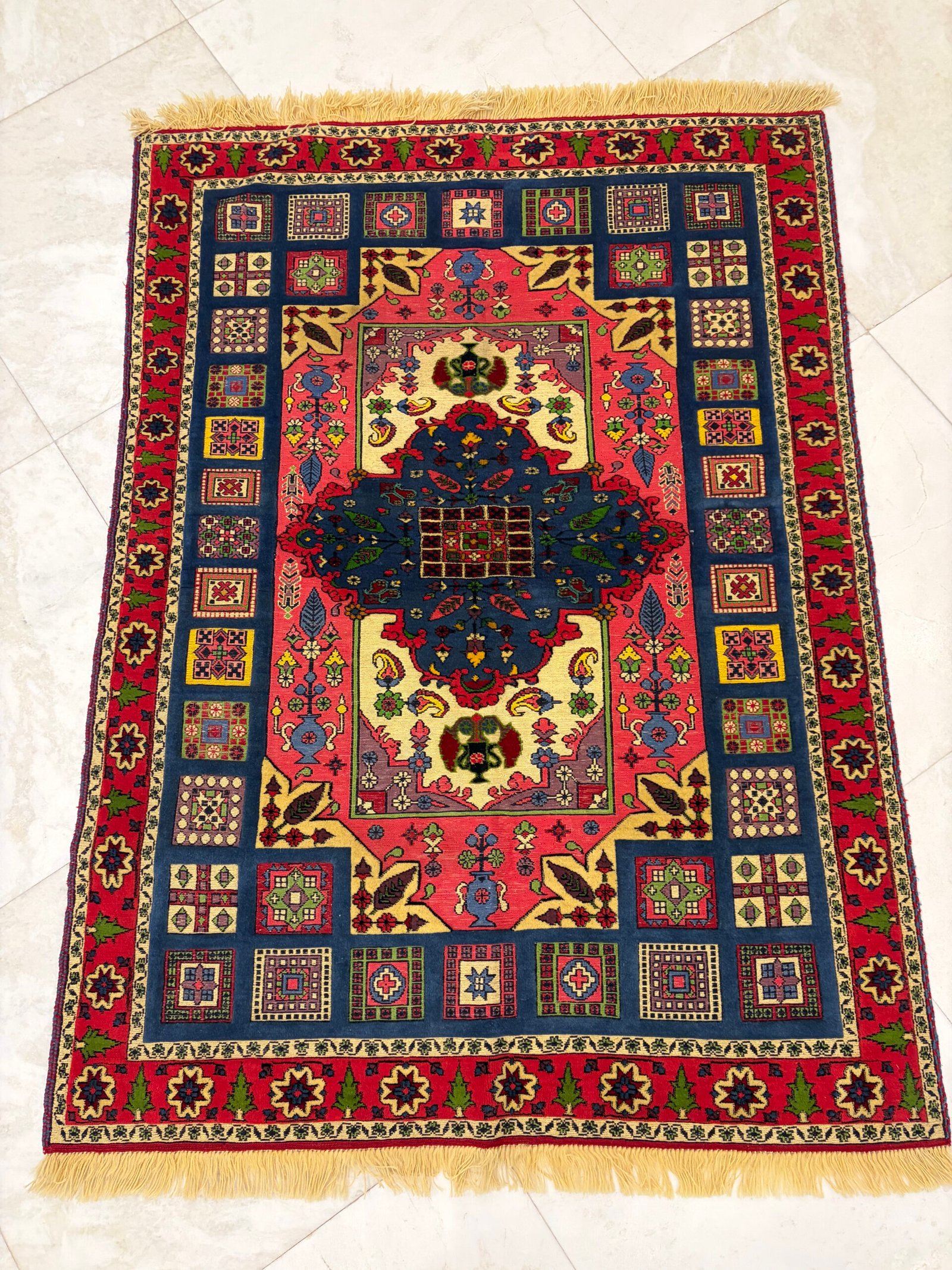 190X141 Persian rug Sarjan سجاده فارسيه سرجان