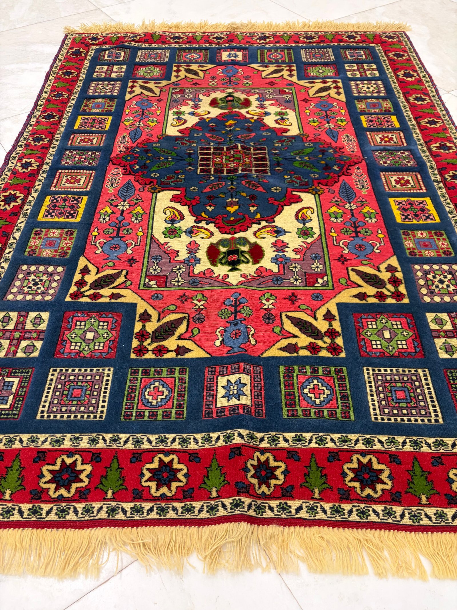 190X141 Persian rug Sarjan سجاده فارسيه سرجان - Image 3