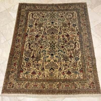 380X294 Persian Tabriz Rug سجادة فارسيه تبريز